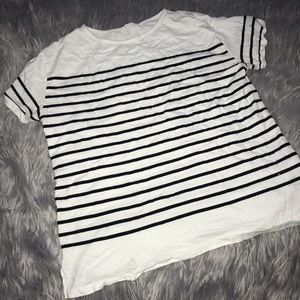 Lowrys Farm Striped Black and White Shirt